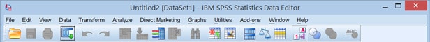 Menu SPSS