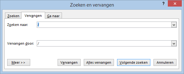 zoeken-vervangen