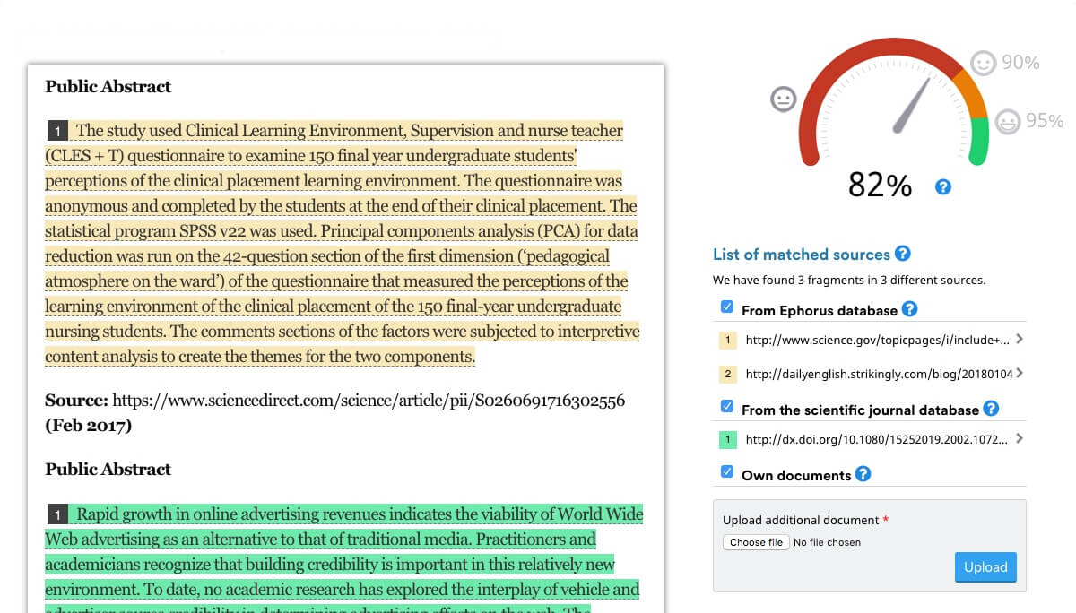 Featured image of post Free Online Plagiarism Checker With Percentage For Thesis - There are many online apps that check plagiarism of the simple articles.