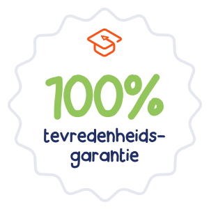 100% tevredenheidsgarantie