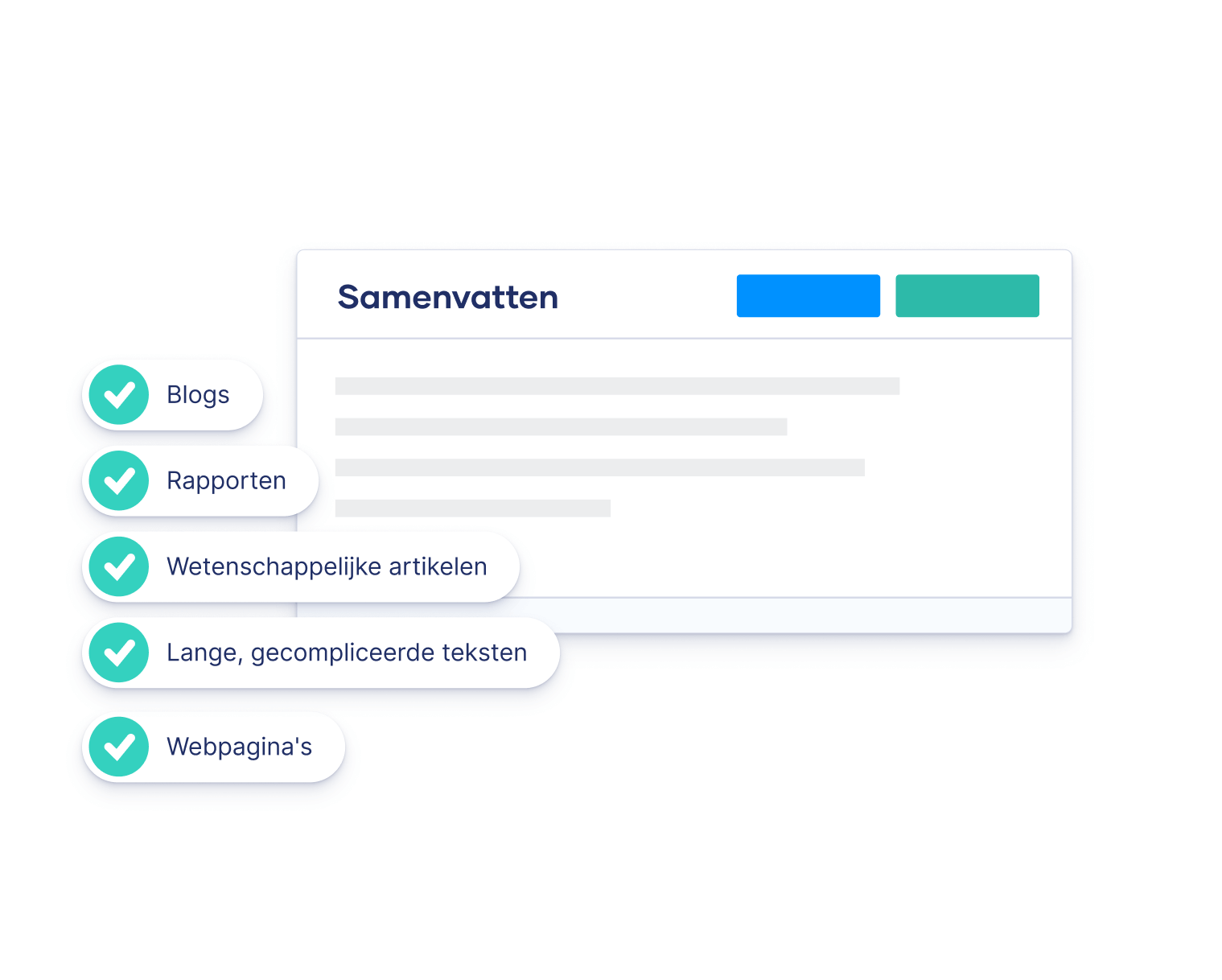 korte samenvatting maken